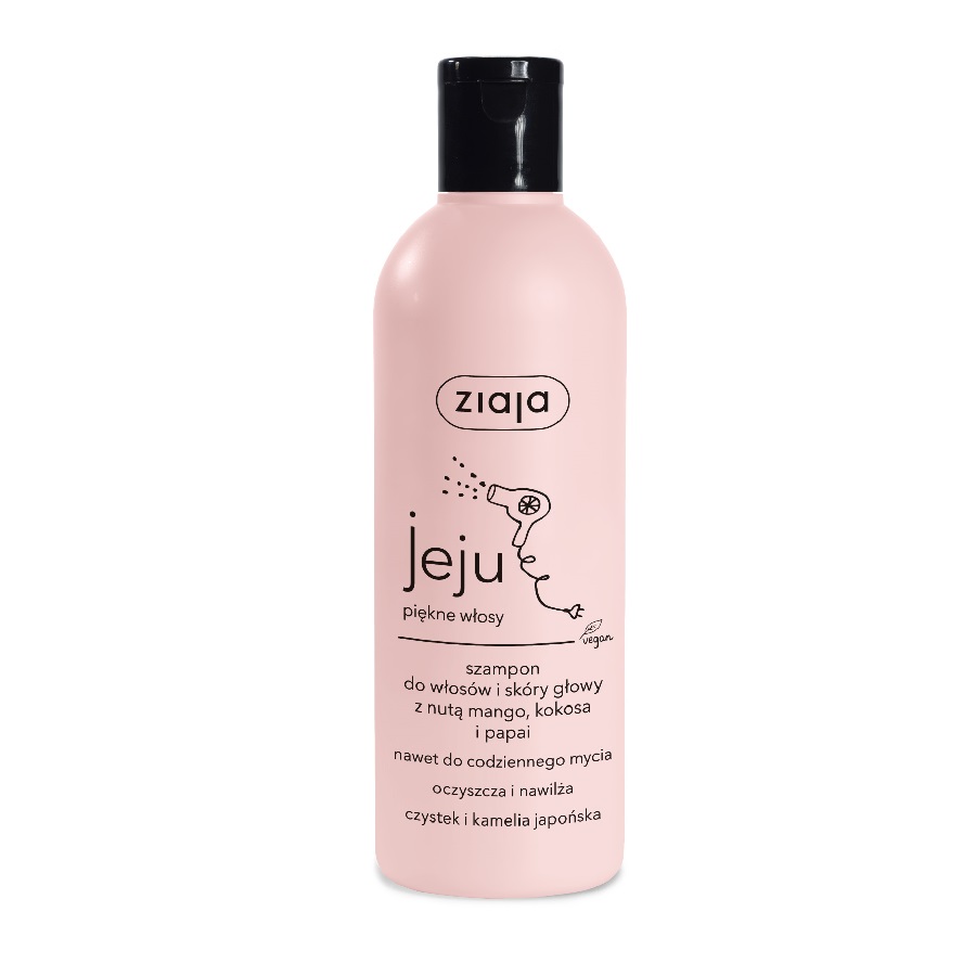 32797321649229461 Jeju szampon do włosów i skóry głowy z nutą mango kokosa i papai 300ml - obrazek 1