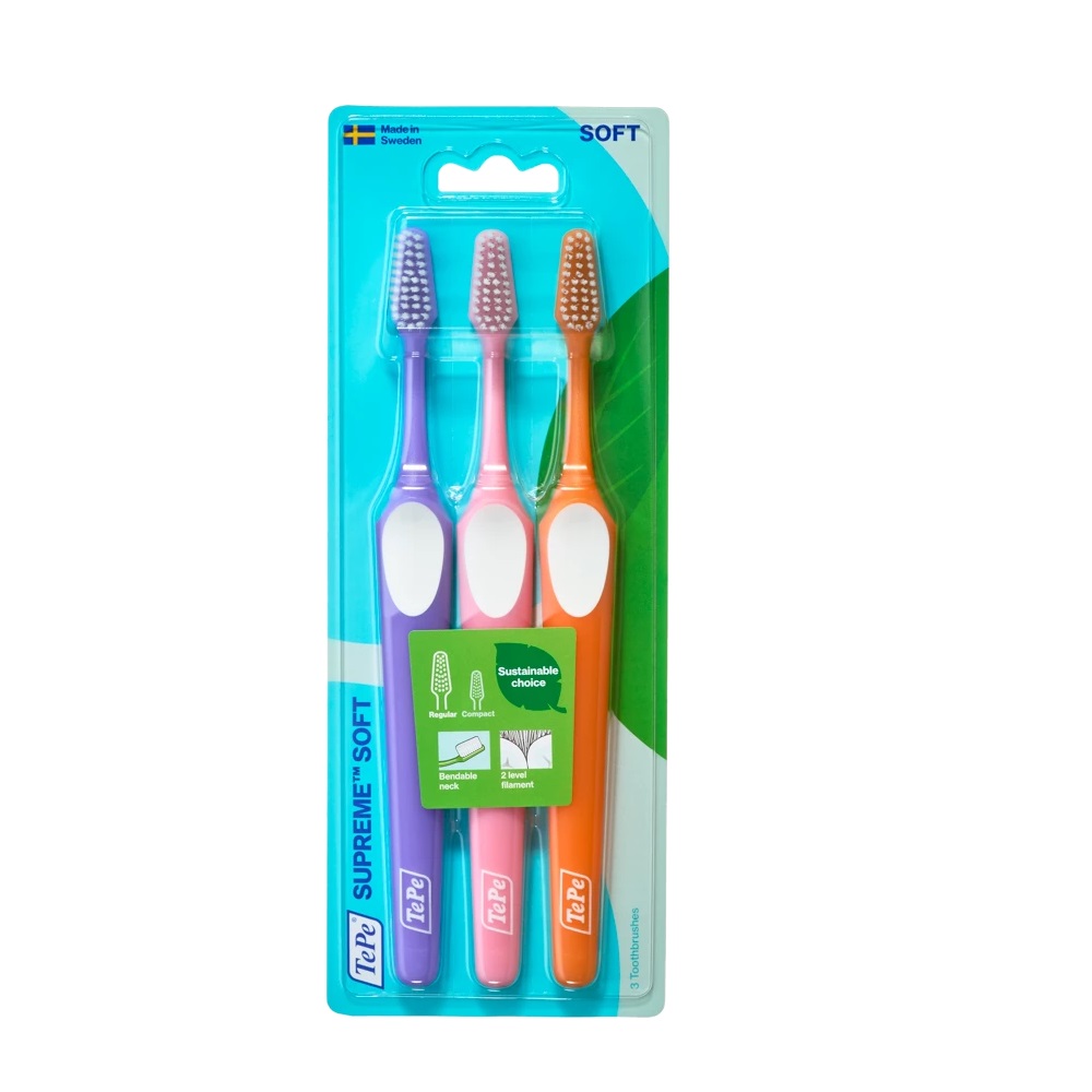 32875731663246005 Supreme szczoteczka do zębów Soft 3szt - obrazek 1