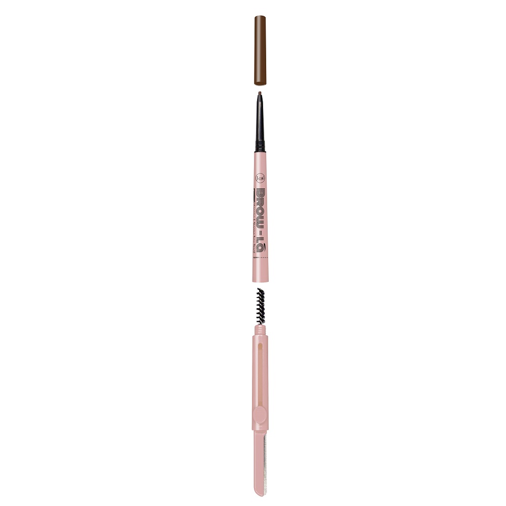 32904491750082907 Brow-La 3in1 Mapping & Shaping Brow Pencil ołówek do stylizacji brwi 3w1 104 Rich Brown 0.08g - obrazek 1