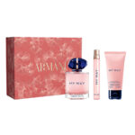 My Way zestaw woda perfumowana spray 90ml + woda perfumowana spray 10ml + balsam do ciała 50ml