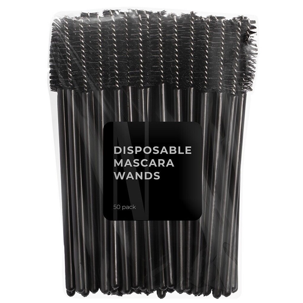 33087141715770311 Disposable Mascara Wands jednorazowe szczoteczki do rzęs i brwi 50szt. - obrazek 1