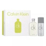 CK One zestaw woda toaletowa spray 100ml + dezodorant spray 150ml