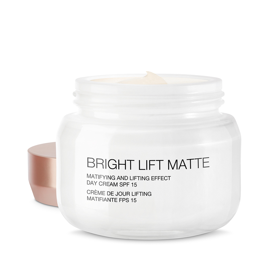 BRIGHT LIFT MATTE Bright Lift Matte liftingujący krem matujący na dzień z kolagenem morskim SPF 15 50ml - obrazek 1