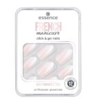 French Manicure Click & Go Nails sztuczne paznokcie 02 Babyboomer Style 12szt