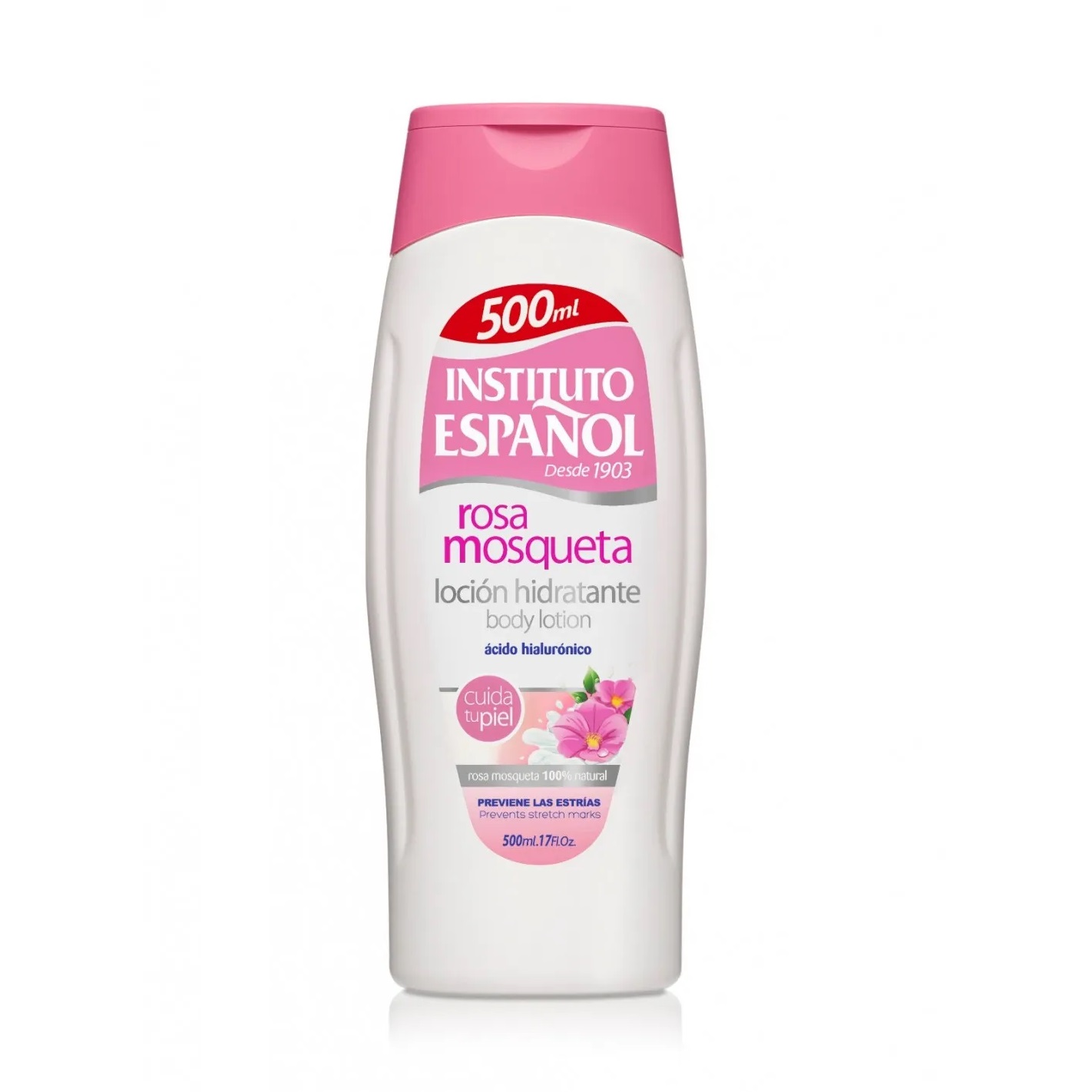 33199751661420830 Rosa Mosqueta nawilżający balsam do ciała z dziką różą 500ml - obrazek 1