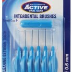 Interdental Brushes czyściki do przestrzeni międzyzębowych 0.60mm 6szt.