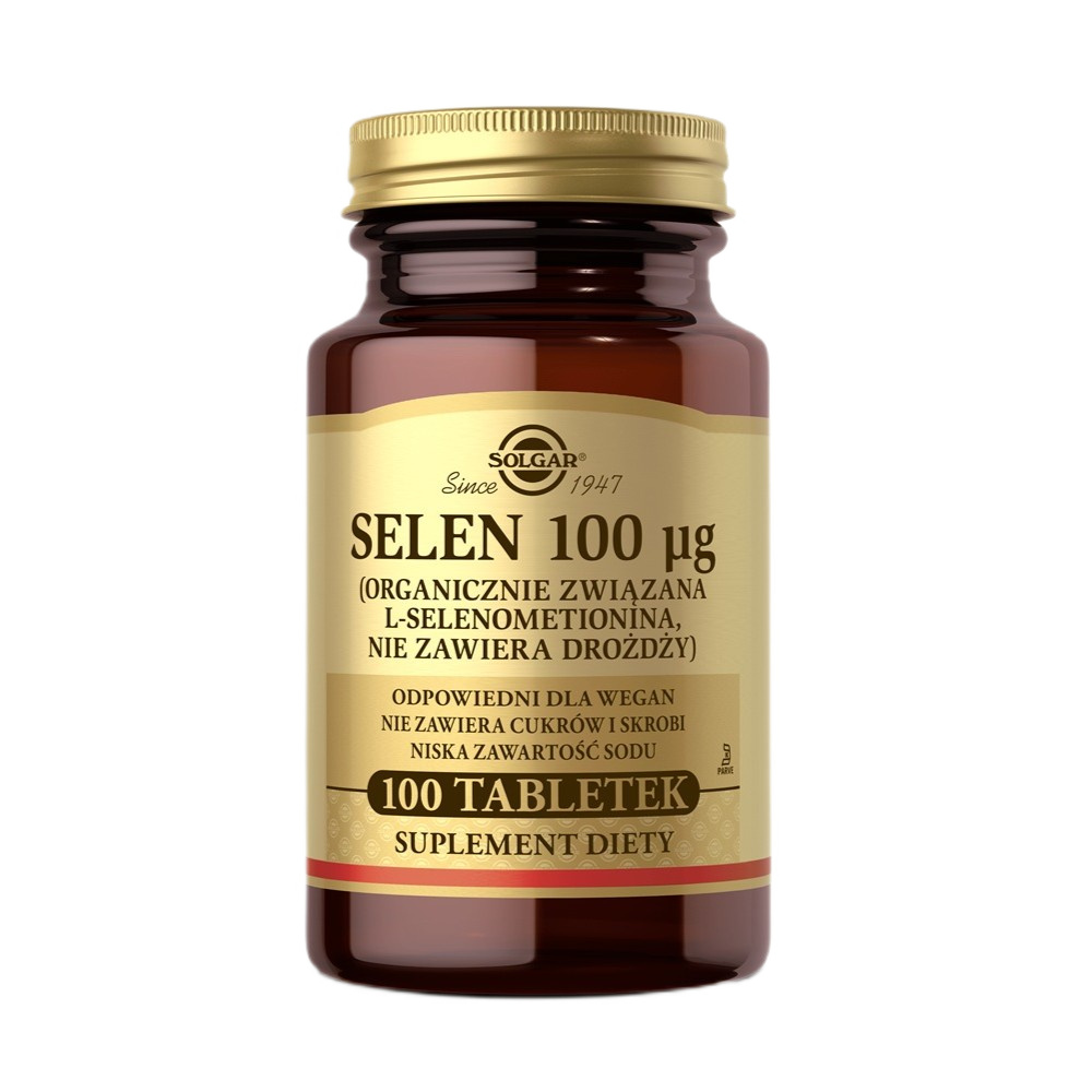 33244871768212485 Selen 100mcg suplement diety 100 tabletek - obrazek 1