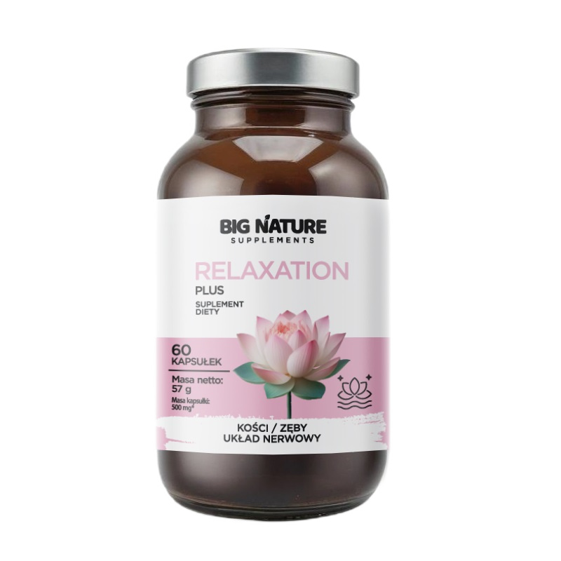 33316441763608141 Relaxation Plus suplement diety 60 kapsułek - obrazek 1