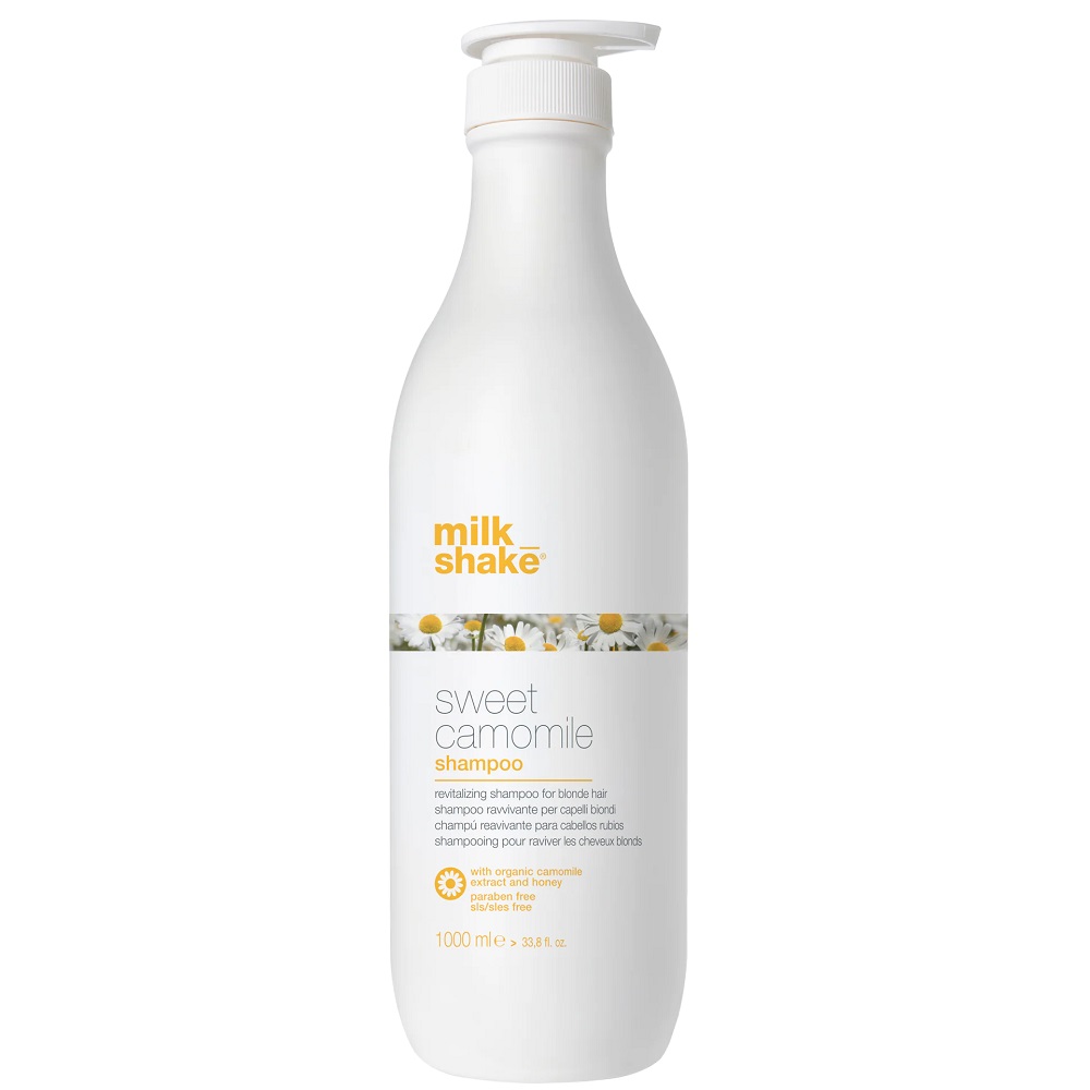 33367421679568774 Sweet Camomile Shampoo rewitalizujący szampon do włosów blond 1000ml - obrazek 1