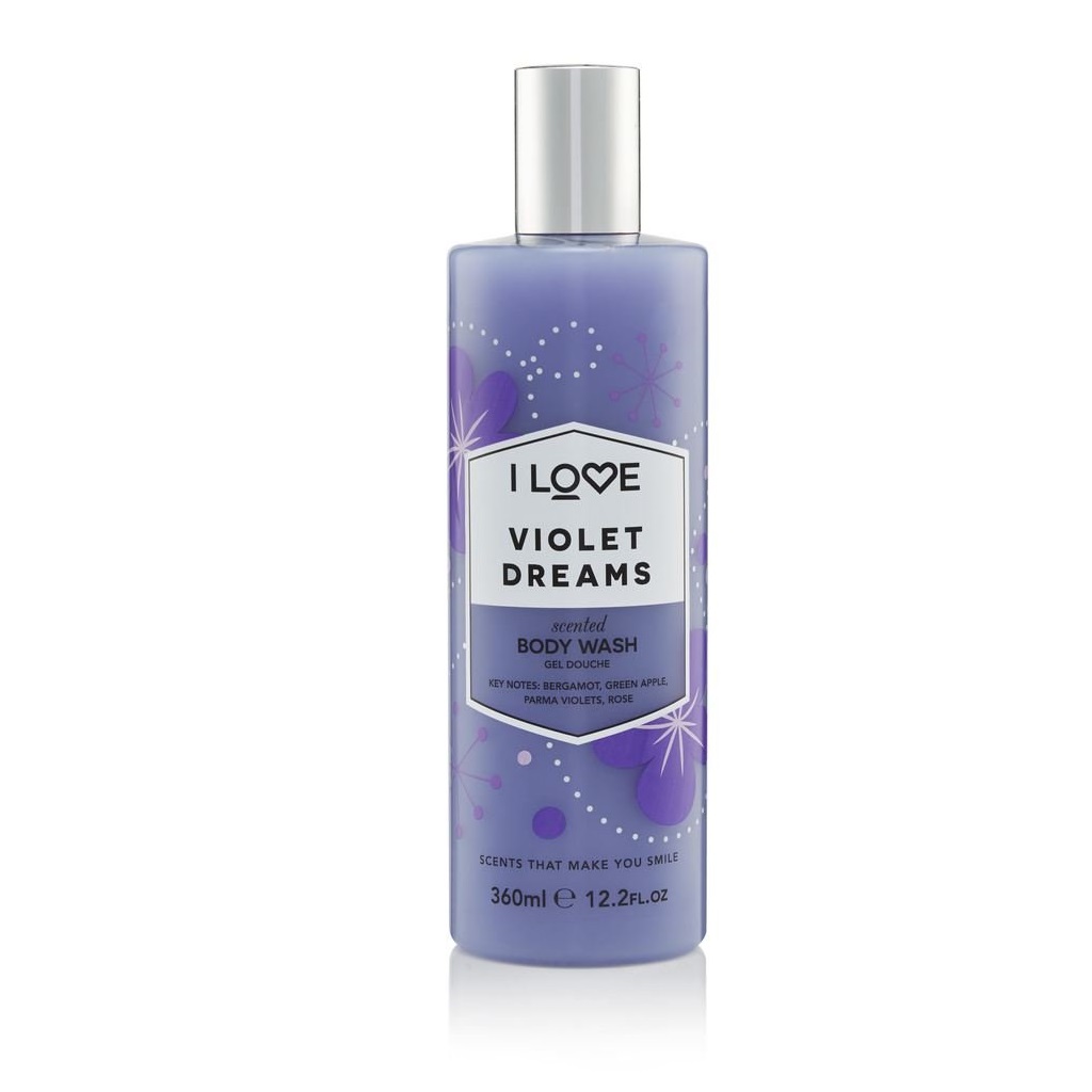 33373051665398938 Scented Body Wash żel pod prysznic i do kąpieli Violet Dreams 360ml - obrazek 1