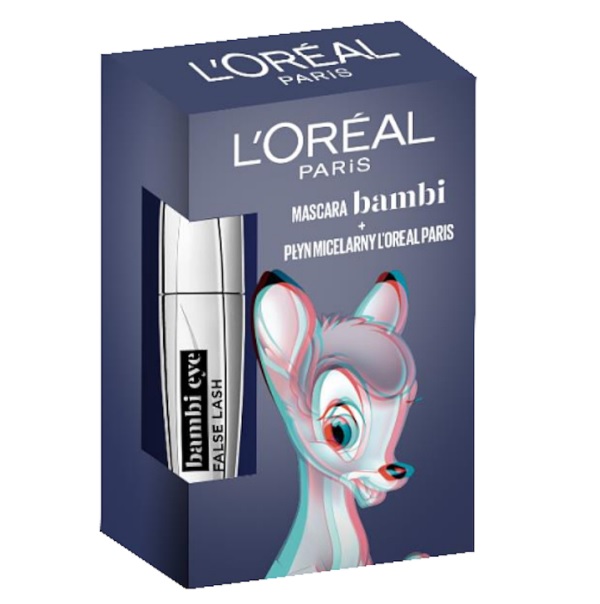 33376371636459567 Make-Up zestaw False Lash Bambi Eye tusz do rzęs Black 8.9ml + płyn micelarny 400ml - obrazek 1