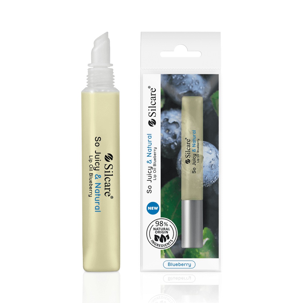 33417111630409118 Quin So Juicy & Natural Lip Oil olejek do ust Blueberry 10ml - obrazek 1