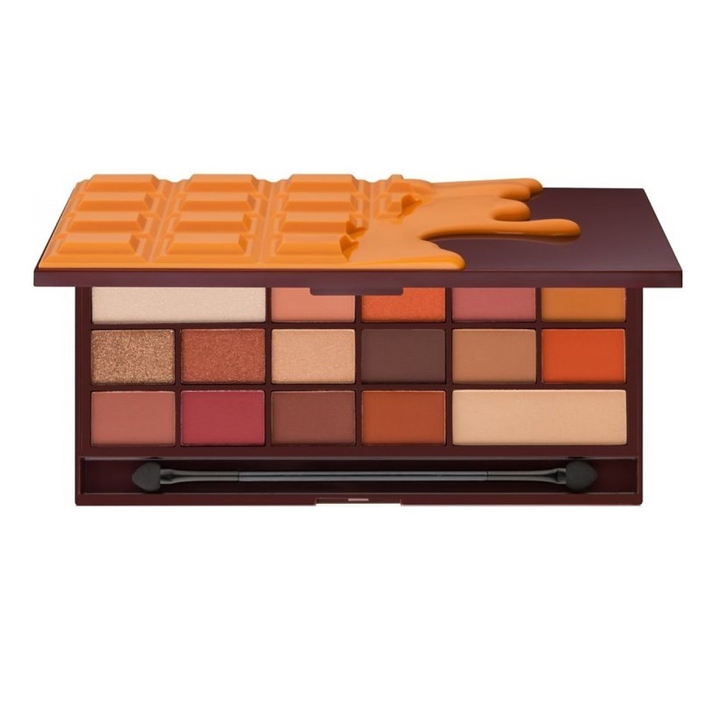 33421061739180676 I Heart Revolution Chocolate Eyeshadow Palette paleta cieni do powiek Orange 22g - obrazek 1