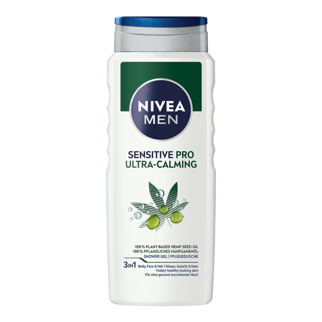 33451181698156595 Men Sensitive Pro Ultra-Calming żel pod prysznic dla mężczyzn 500ml - obrazek 1