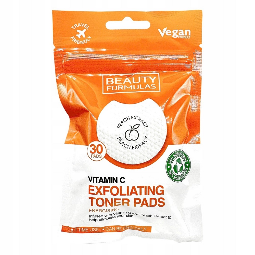 33467691714462799 Vitamin C Exfoliating Toner Pads nasączone płatki złuszczające z witaminą C 30szt. - obrazek 1