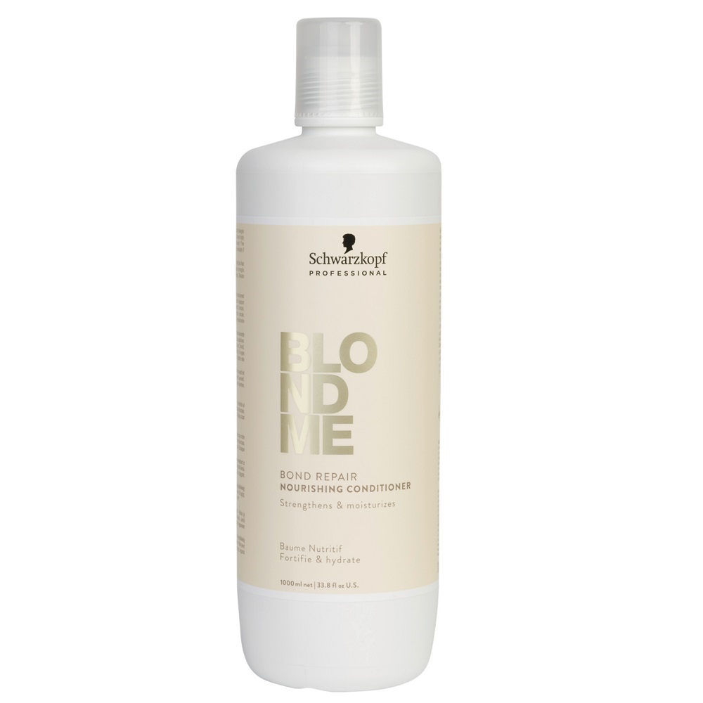 33472991757330837 BlondMe Bond Repair Nourishing Conditioner wzmacniająco-nawilżająca odżywka do włosów 1000ml - obrazek 1