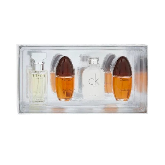 33494861684157791 Women Classic zestaw Eternity woda perfumowana spray 15ml + CK One woda toaletowa spray 15ml + Obssesion woda perfumowana spray 2x15ml - obrazek 1