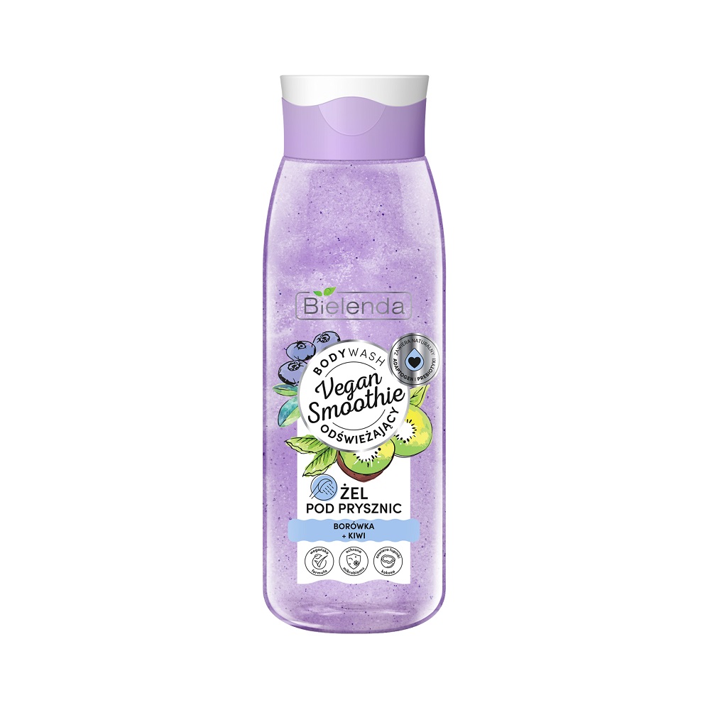 33497901677692835 Vegan Smoothie żel pod prysznic Borówka + Kiwi 400g - obrazek 1