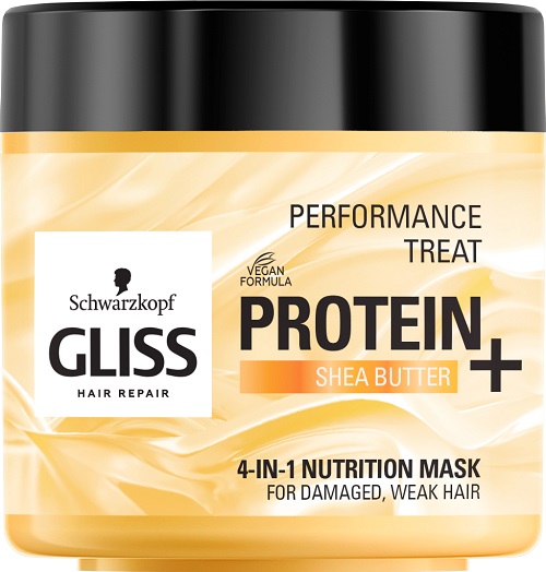 33509751585150582 Performance Treat 4-in-1 Nutrition Mask maska odżywcza do włosów Protein + Shea Butter 400ml - obrazek 1