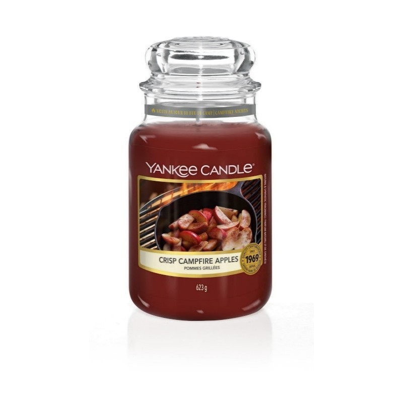 33535421602604746 Świeca zapachowa duży słój Crisp Campfire Apples 623g - obrazek 1