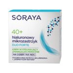 Hialuronowy Mikrozastrzyk Duo Forte 40+ krem wypełniający zmarszczki mimiczne na dzień i noc 50ml