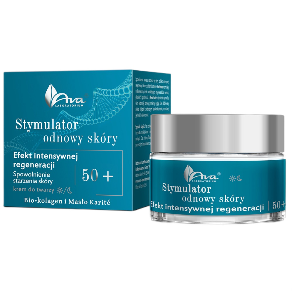 33664071725420817 Stymulator odnowy skóry krem na dzień i na noc efekt intensywnej regeneracji 50+ 50ml - obrazek 1