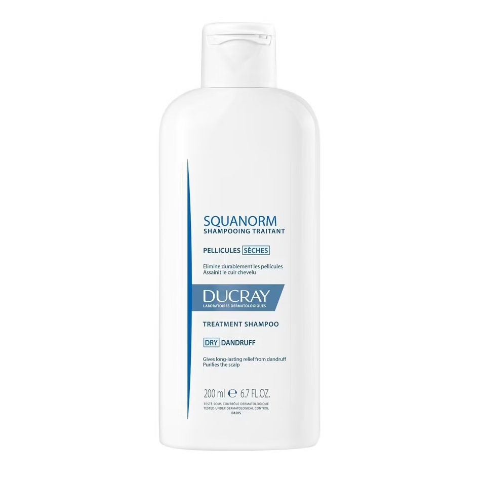 3367281714141097 Squanorm szampon leczniczy do łupieżu suchego 200ml - obrazek 1