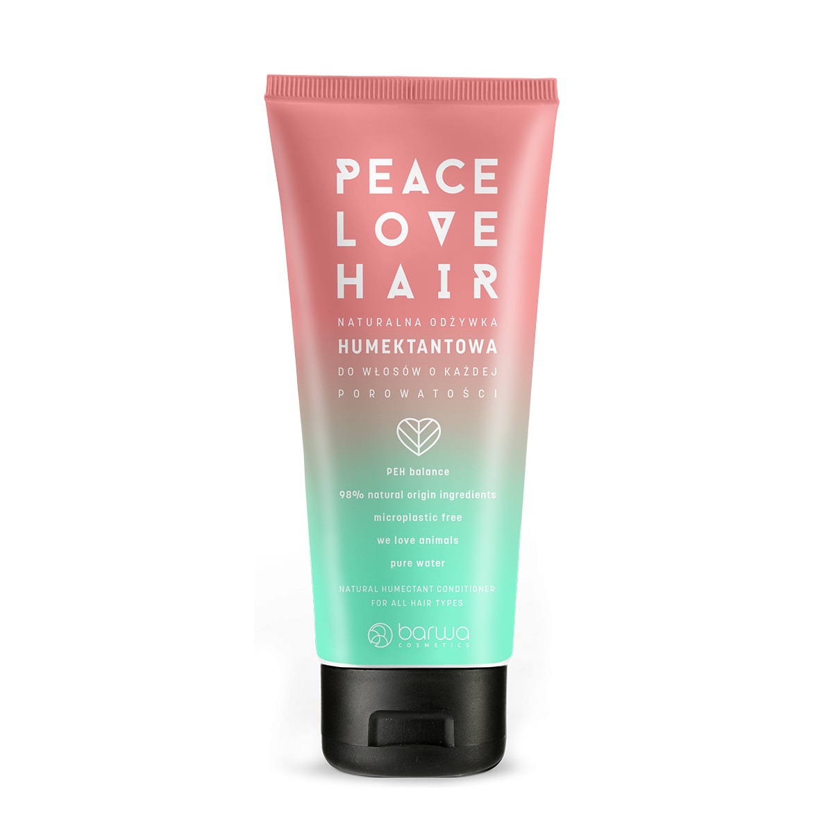 33719451678372237 Peace Love Hair naturalna odżywka humektantowa do włosów o każdej porowatości 180ml - obrazek 1