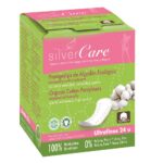 Silver Care ultracienkie wkładki higieniczne z bawełny organicznej 24szt