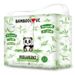 Pieluszki jednorazowe z włóknem bambusowym rozm. M (6-11 kg) 24szt