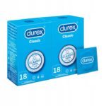 Durex prezerwatywy Classic klasyczne 36 szt zestaw