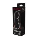 Blaze Deluxe Bondage Rope lina do krępowania Black 5m