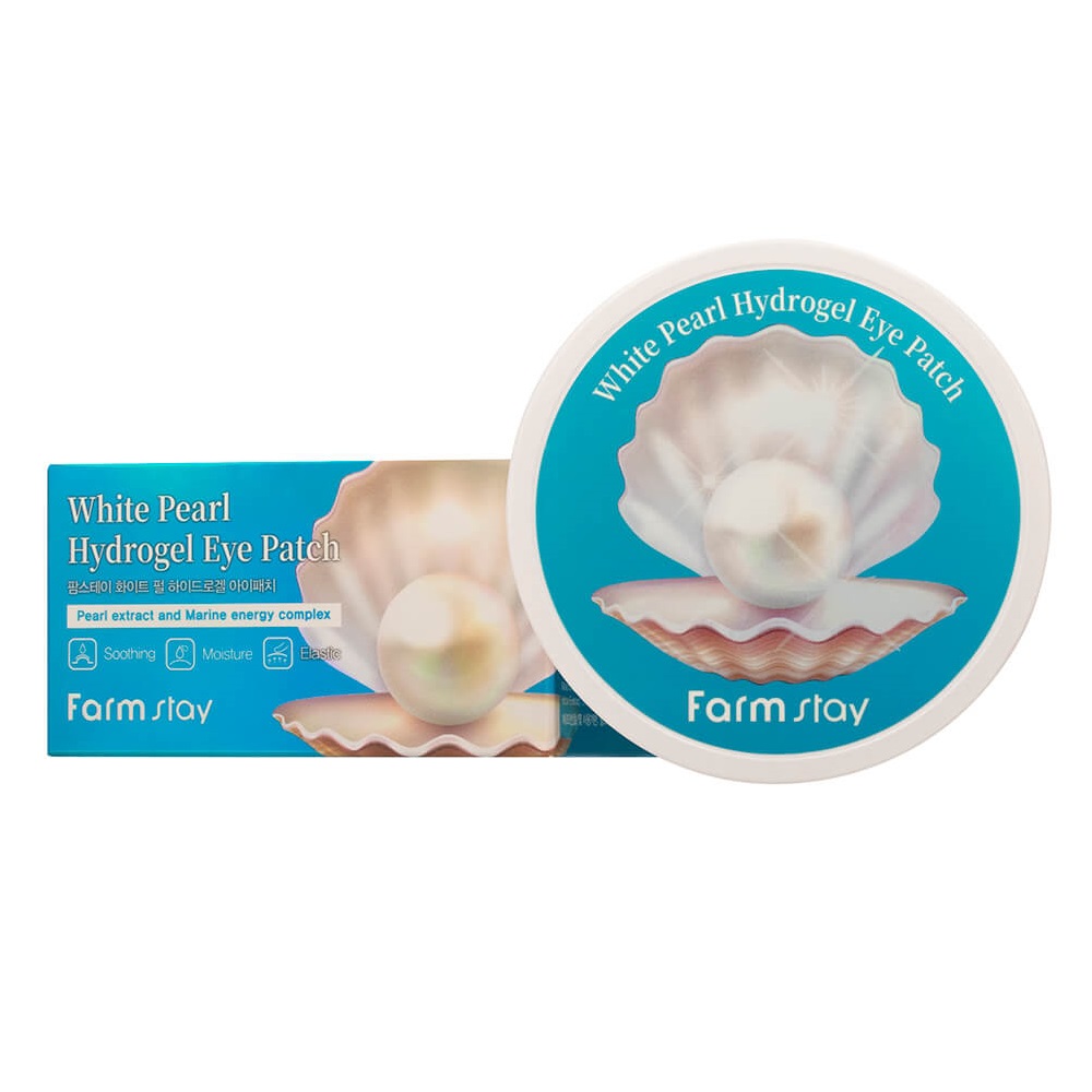 33980461695642469 White Pearl Hydrogel płatki pod oczy 60szt. - obrazek 1