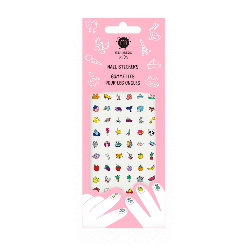 33987271636118300 Kids Nail Stickers naklejki na paznokcie dla dzieci Happy Nails - obrazek 1