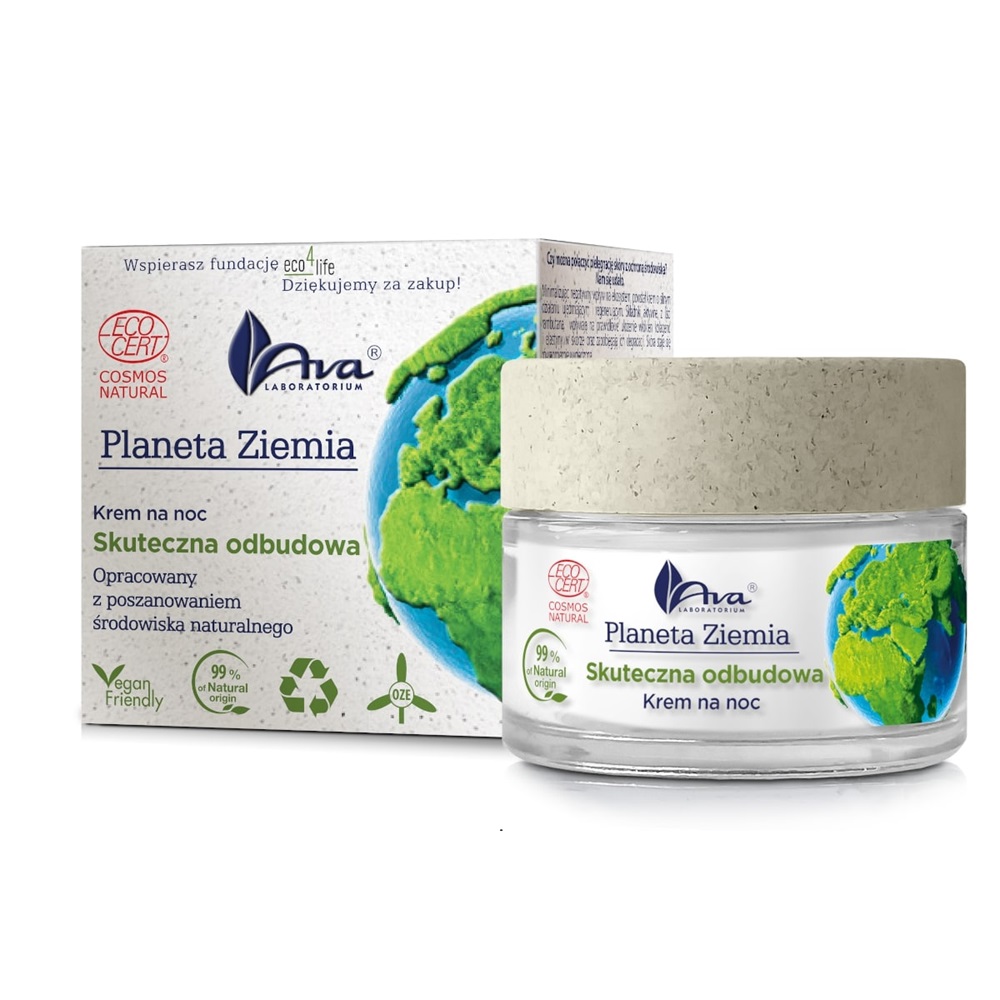 34047741725360684 Planeta Ziemia krem na noc skuteczna odbudowa 50ml - obrazek 1