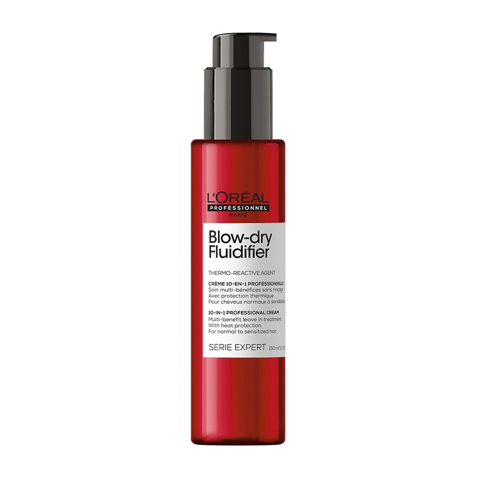 34091901624615260 Serie Expert Blow-Dry Fluidifier krem zapobiegający puszeniu się włosów 150ml - obrazek 1