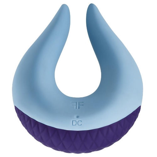 34114731692710510 Volea wibrator łechtaczkowy Light Blue/Dark Purple Base - obrazek 1