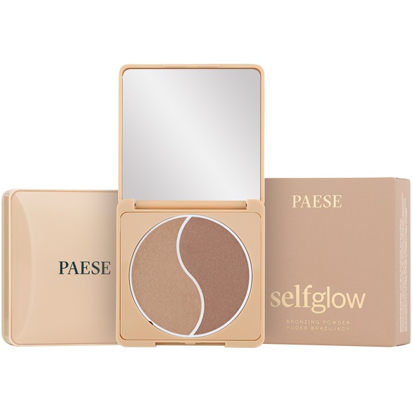 34120681644915625 Self Glow Bronzing Powder prasowany puder brązujący Medium 6g - obrazek 1