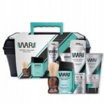 Expert For Men Sensitive zestaw woda po goleniu 90ml + pianka do golenia 200ml + balsam po goleniu 125ml + pędzel do golenia