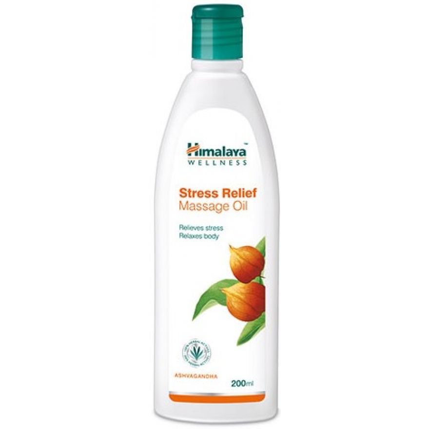 3417771624871274 Stress Relief Massage Oil relaksujący olejek do masażu 200ml - obrazek 1