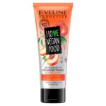 I Love Vegan Food gruboziarnisty peeling do twarzy oczyszczający z naturalnymi pestkami moreli i bioolejkiem migdałowym 75ml
