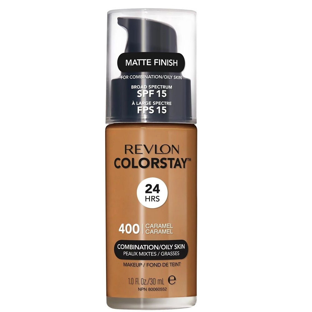 34246861679657207 ColorStay™ Makeup for Combination/Oily Skin SPF15 podkład do cery mieszanej i tłustej 400 Caramel 30ml - obrazek 1