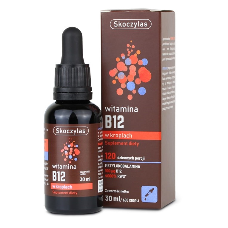 34249891742882604 Witamina B12 suplement diety w kroplach 30ml - obrazek 1