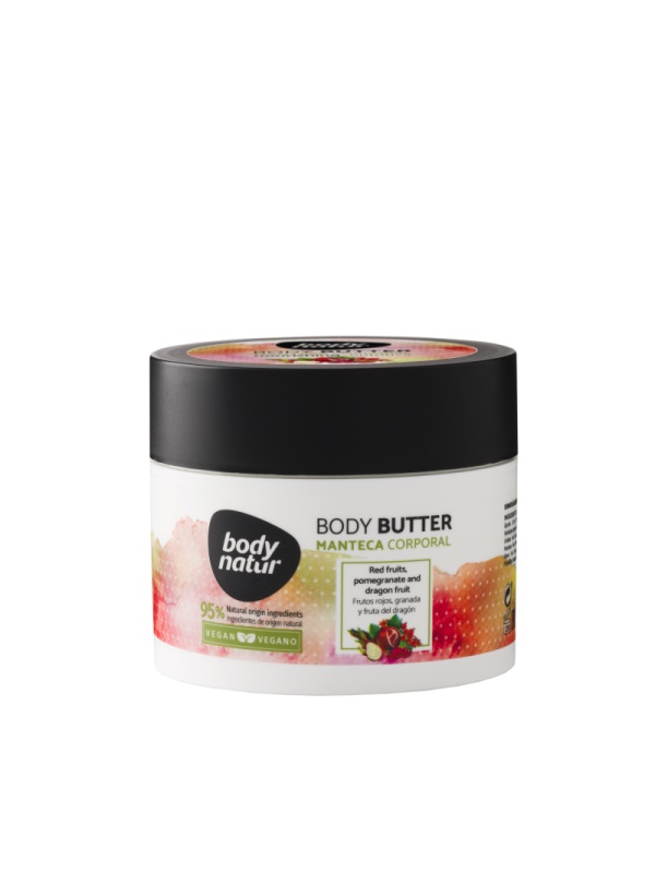 34262611643261197 Body Butter kremowe masło do ciała Czerwone Owoce Granat i Pitaja 200ml - obrazek 1