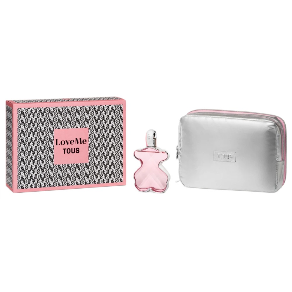 34290901745823570 LoveMe zestaw woda perfumowana spray 90ml + kosmetyczka - obrazek 1