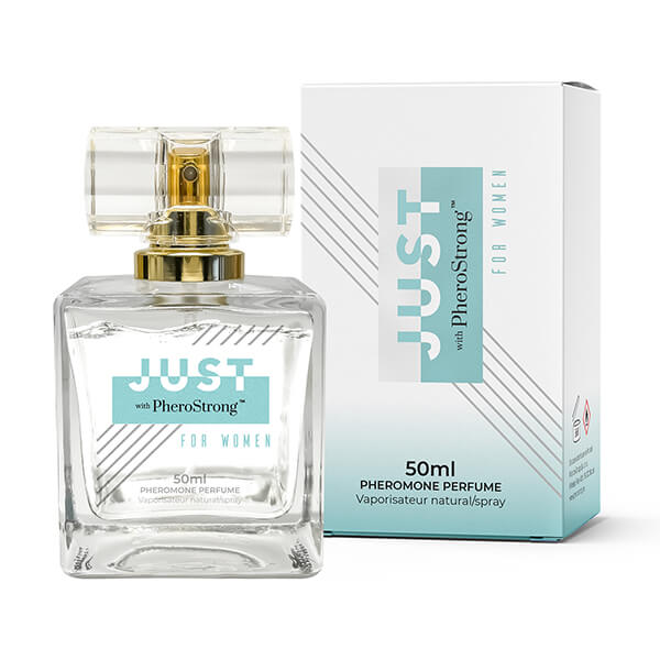 34310101646321008 Just For Women Pheromone Perfume perfumy z feromonami dla kobiet spray 50ml - obrazek 1