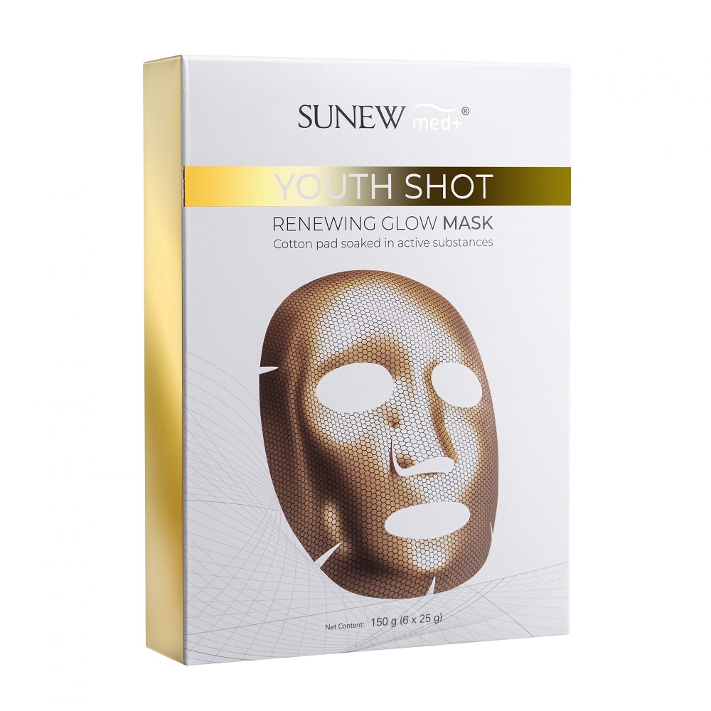 34317521679318149 Youth Shot Renewing Glow Mask rozświetlająca maska w płachcie 6x25g - obrazek 1