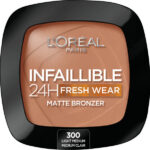 Infaillible 24H Fresh Wear Soft Matte Bronzer matujący bronzer do twarzy 300 Light Medium 9g