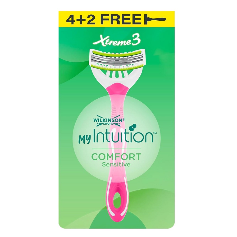 34470091777049571 My Intuition Xtreme3 Comfort Sensitive jednorazowe maszynki do golenia 6szt - obrazek 1