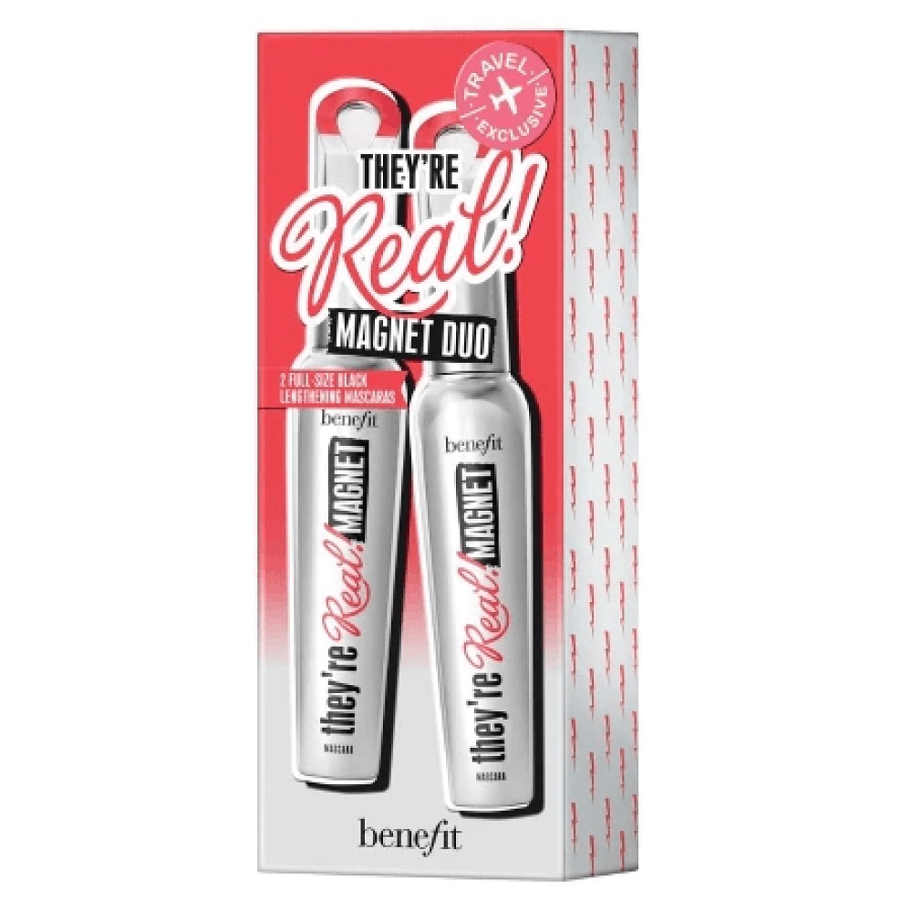 34482561652070399 They're Real! Magnet Mascara Duo zestaw ekstremalnie wydłużający tusz do rzęs Black 2x9g - obrazek 1